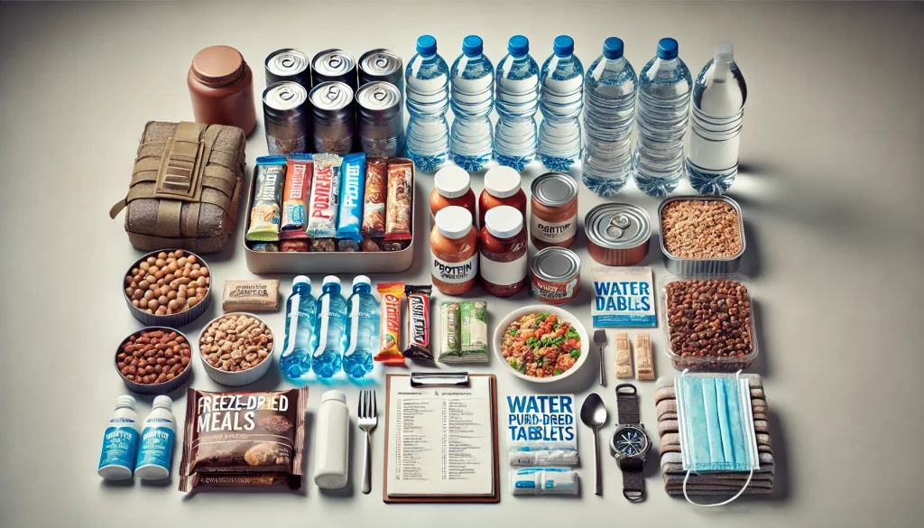 Basic Needs With Food And Water - 02